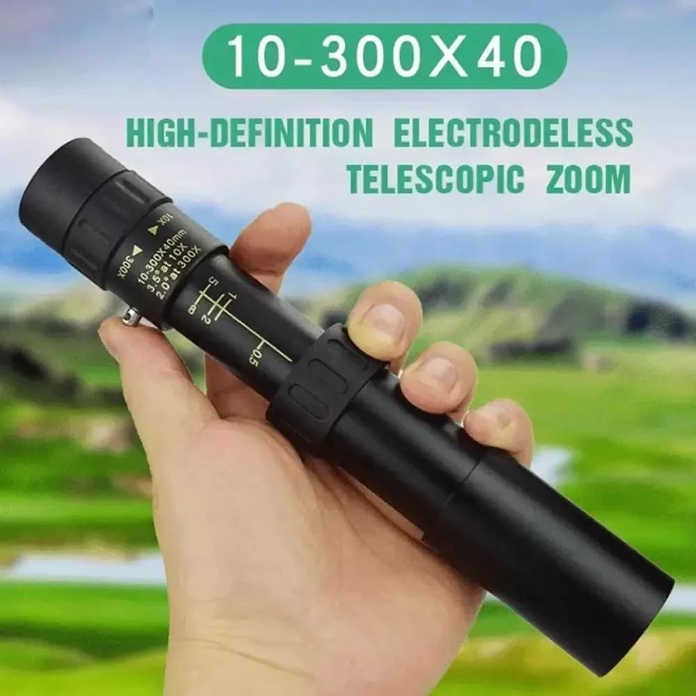 Scalabile a lungo raggio per la fotografia Telescopio zoom portatile per visione notturna per telescopio monoculare da viaggio