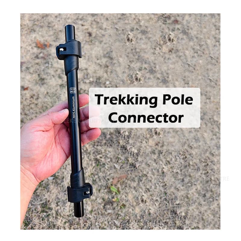 Transformable Trekking Stick Adapter for Tent Pole, Sun and Shading Curtain Accessories, Ultralight Equipment for Camping and Hiking