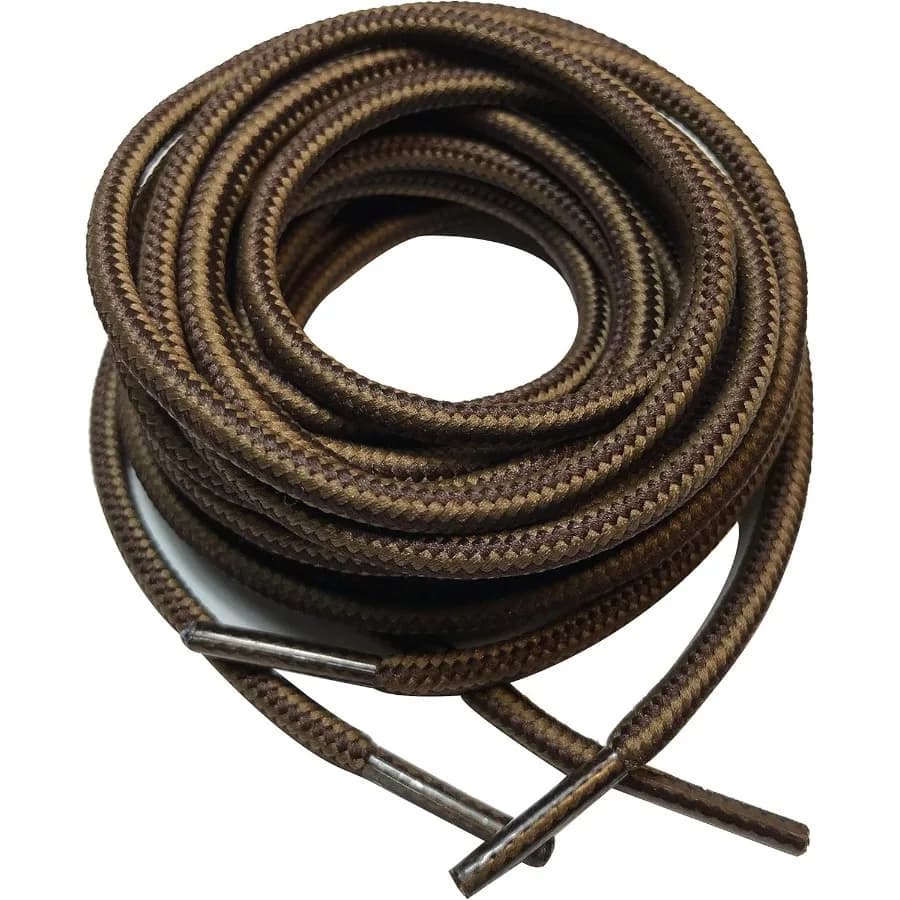 BandQ 3 Ps Lacci per stivali rotondi resistenti per escursioni, passeggiate, lavori di sicurezza, scarpe da lavoro