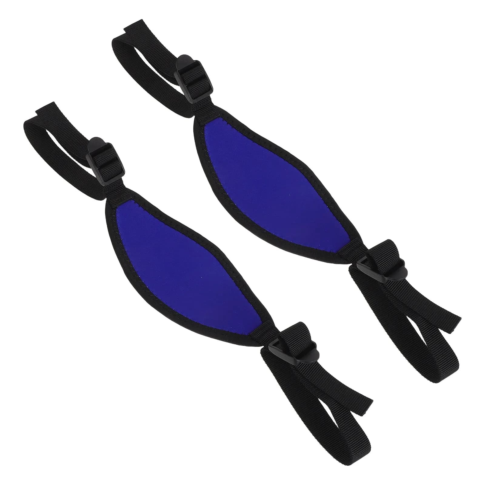 2 Pezzi Copri Cinturino Maschera Subacquea in Neoprene Blu, Protezione Capelli, Fibbia Regolabile, Cinturino per Occhialini da Nuoto per Immersioni Subacquee e Snorkeling