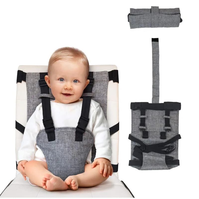 Marsupio per seggiolino da viaggio marsupio per bagagli Trolley realizzato in famiglia facile da viaggio seggiolino per bambini imbracatura di sicurezza pieghevole