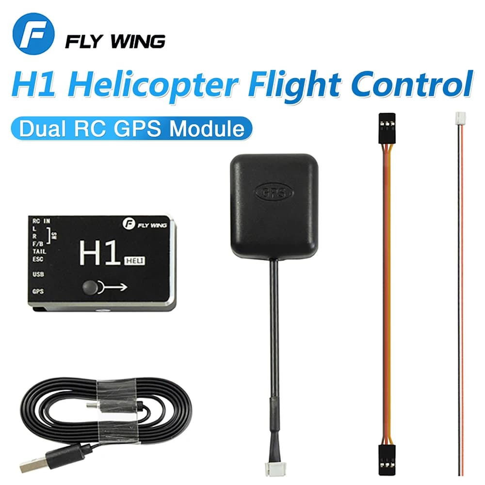 FLY Wing H1 RC GPS elicottero Flight Controller 6CH Flybarless per FW450 FW450L elicottero rc gyro