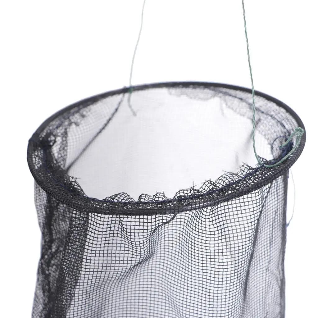 Nylon Fishing Cage Portable Mesh Fish Trap Net Professional Fishing Accessories for Sea Fishing Gear