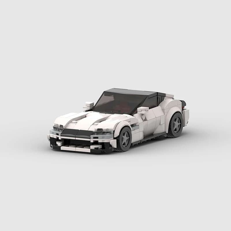 MOC super sports car building set, a classic racing model assembly kit, an ideal choice for Christmas gifts and home collection