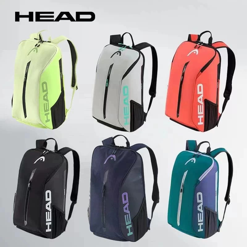 HEAD TOUR TEAM Series Original tennis backpack Packaging 1-2 bag for tennis racket Beach bag with shoes Space 25L