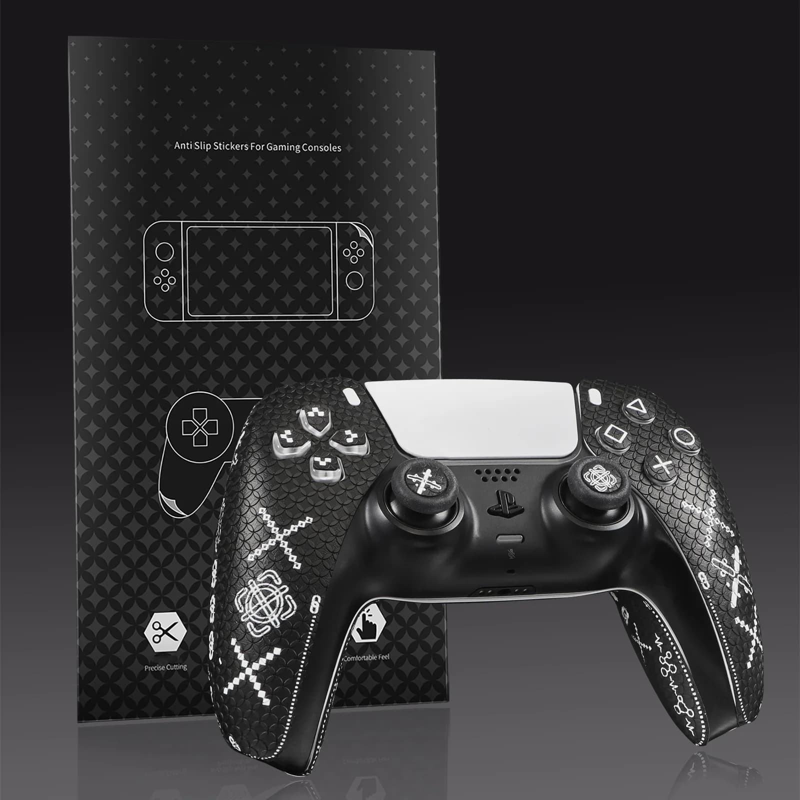 Adesivo antiscivolo per la pelle del controller Per PlayStation 5 Adesivi protettivi per PS5 Accessori per giochi per gamepad Custodia per gamepad