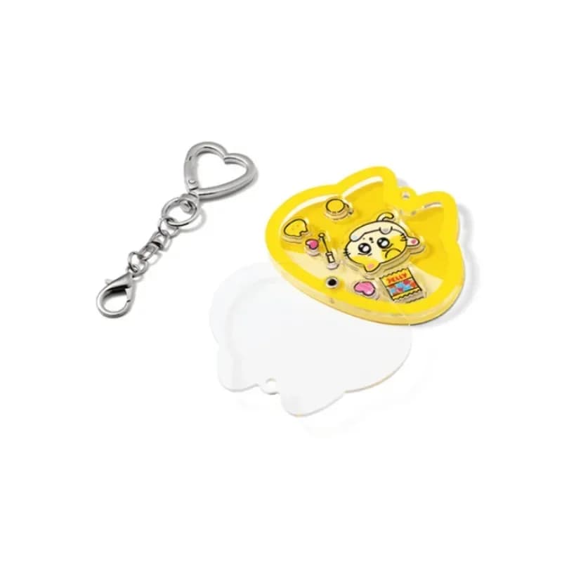 Cartoon ENHYPENED Anime Double Layer Shaker Acrylic Keychain Cute Character Peripheral Decorative Hanging Ornaments for Backpack