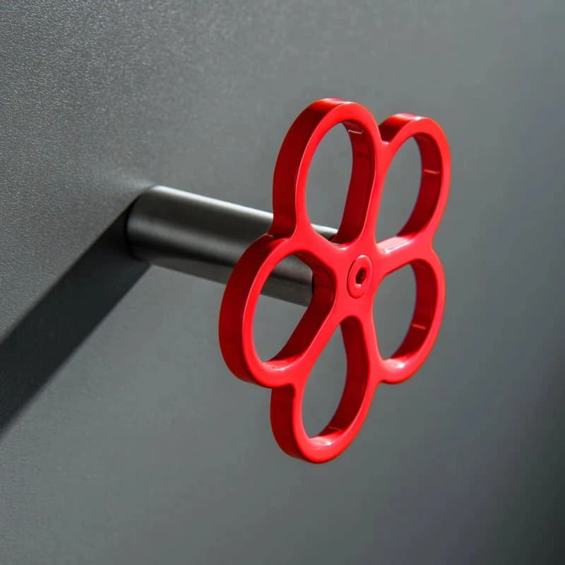 Lovely safflower bathroom tissue holder, unique wall-mounted toilet paper roll holder, suitable for modern bathrooms