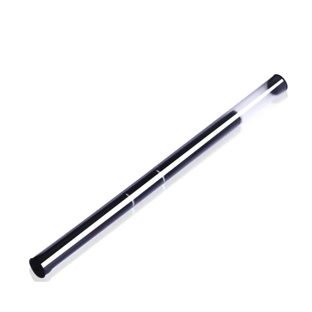 Pennello Doppia Punta per Nail Art, Strumento per Polvere Unghie, Punta Piatta per Modellare Gel UV e Unghie Acriliche, con Tubo Portatile, Pennello per Manicure