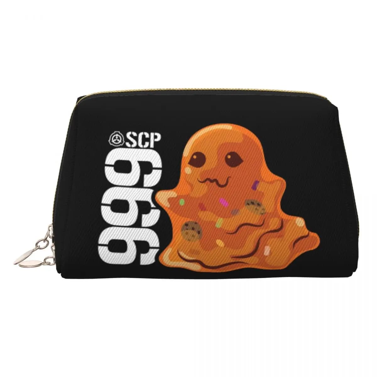 SCP 999 Tickle Monster SCP Fondotinta Women Cosmetic Bags Travel Makeup Case Dopp Kit Case for Toiletries