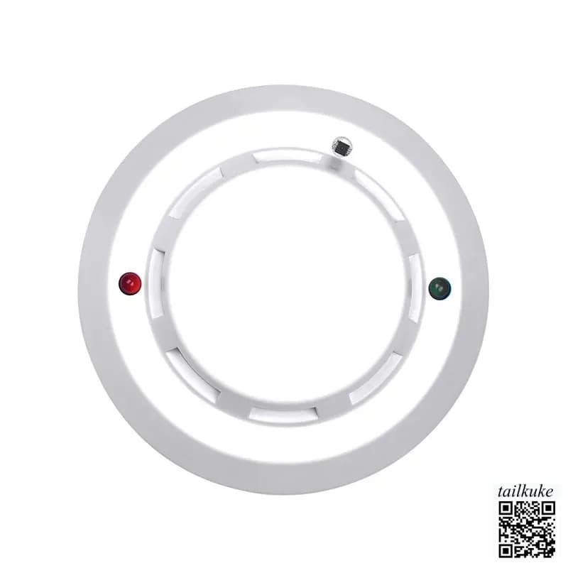 Universe Grocery Store Smoke Sensor RS485 Ceiling Alarm Industrial Smoke Detector Temperature and Humidity Transmitter