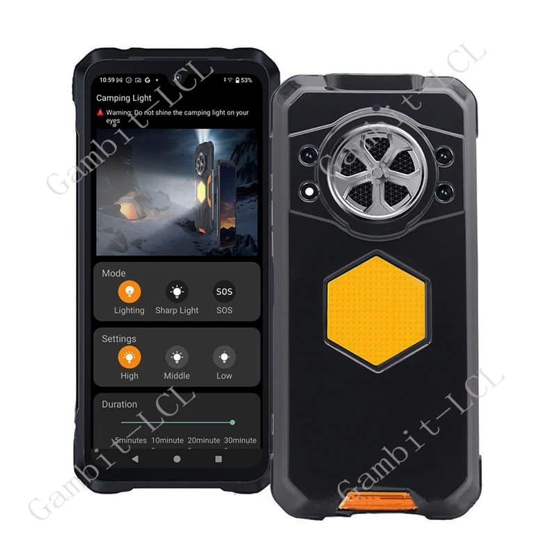 For Cubot KingKong Power 5 2025 King Kong Power5 Back Ring Holder Bracket Phone Case Smartphone TPU Soft Cover