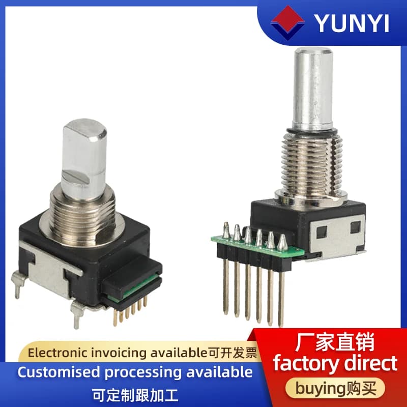 CTS 291 2 Million Cycle Mechanica Life Precise Output Rotary 12MM Optical Encoder for Ultrasound Machine Ventilator Respirator