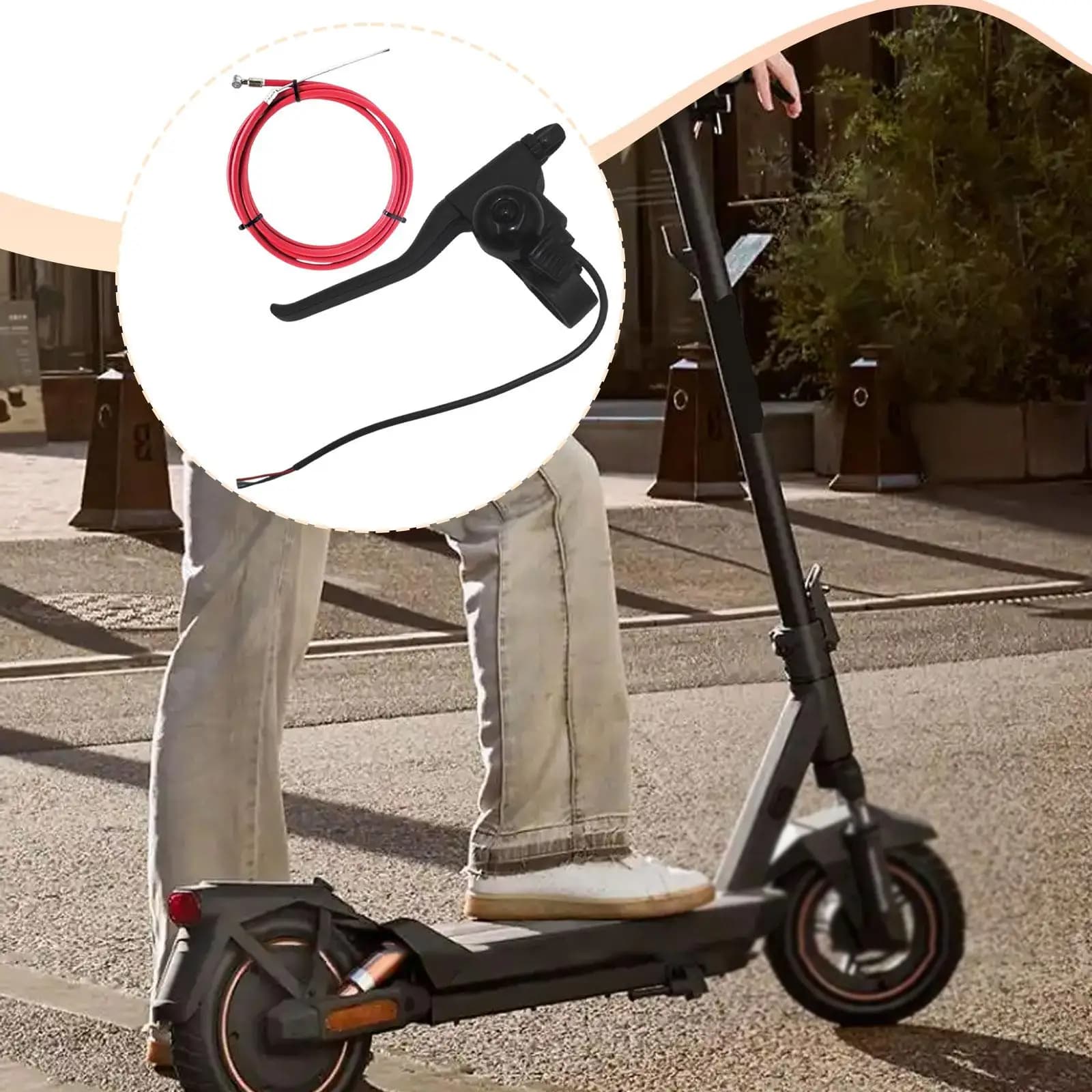 Leva del Freno Ergonomica Professionale, Ricambio per Bicicletta Elettrica con Impugnatura Confortevole