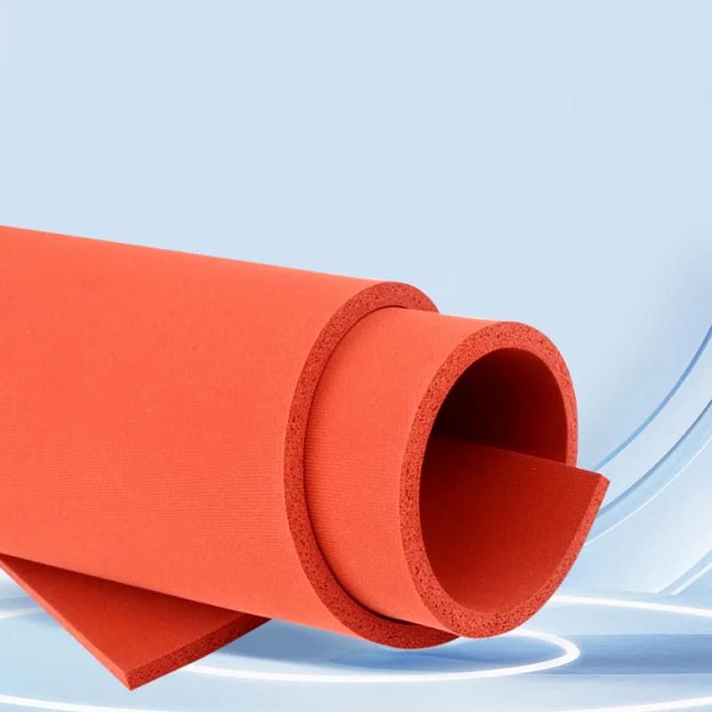 Good Quality Durable Silicone Foam Sponge Rubber Sheet roll mat 1mm 2mm 3 4 5 6 8 10 12 15mm thick