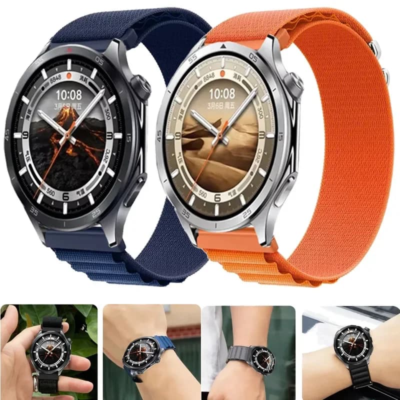 20mm 22mm cinturino in nylon alpino per OPPO Watch X2 X 4 Pro cinturino sportivo traspirante cinturino OnePlus Watch 46mm 3 2 2 R Correa