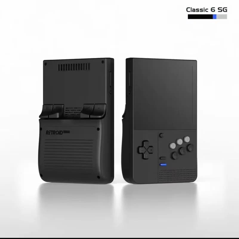 Retroid Pocket RP Classic Console di Gioco Portatile Android Verticale, Chip G1 Gen2, Schermo AMOLED da 3,92 Pollici, Android 14, 5000mAh, Wi-Fi 5