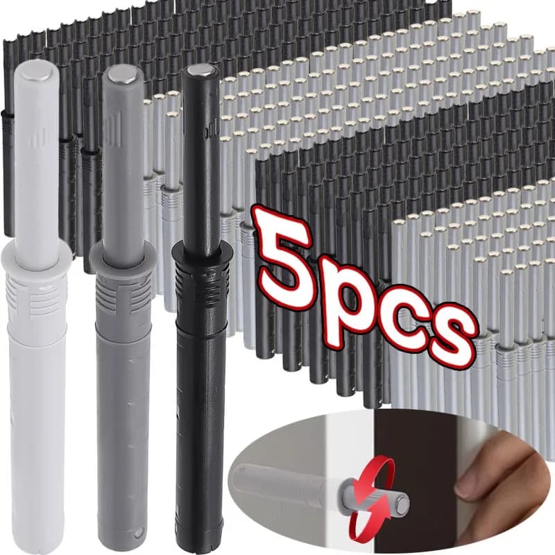 Hidden cabinet cover Protection for silent door ABS Magnet silent locking tools Rebounder adjustable release bathroom hardware