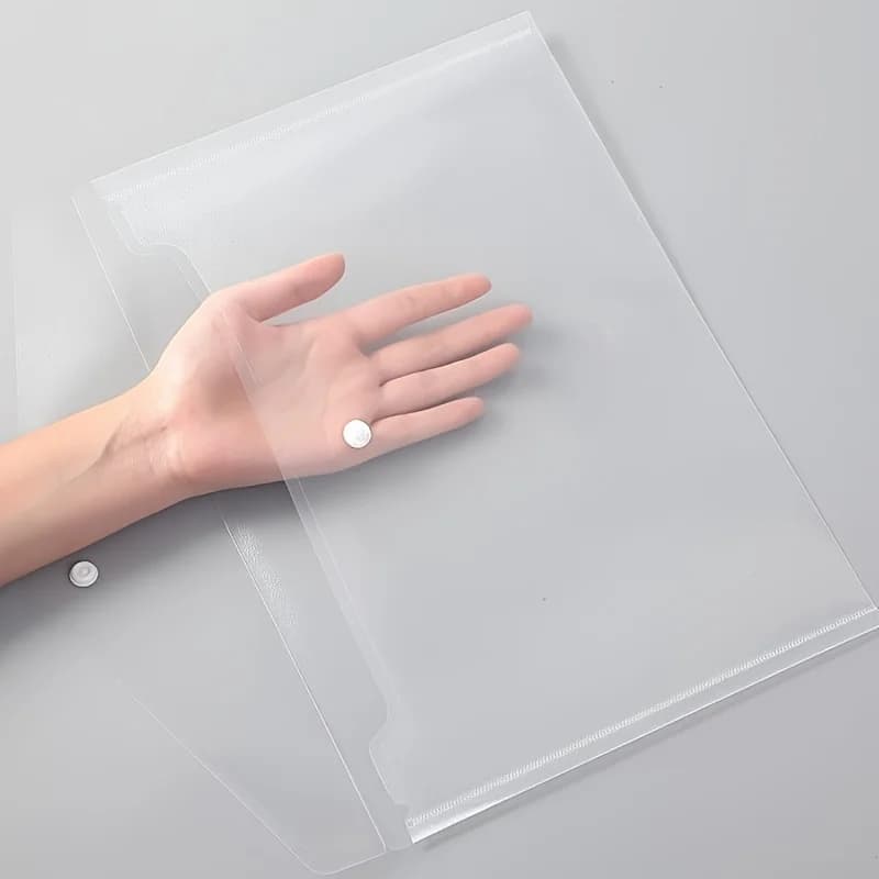 20 pezzi di documenti trasparenti organizzare borsa di stoccaggio cartelle A4 cartelle trasparenti cartelle di file per studenti forniture di cancelleria per ufficio scuola