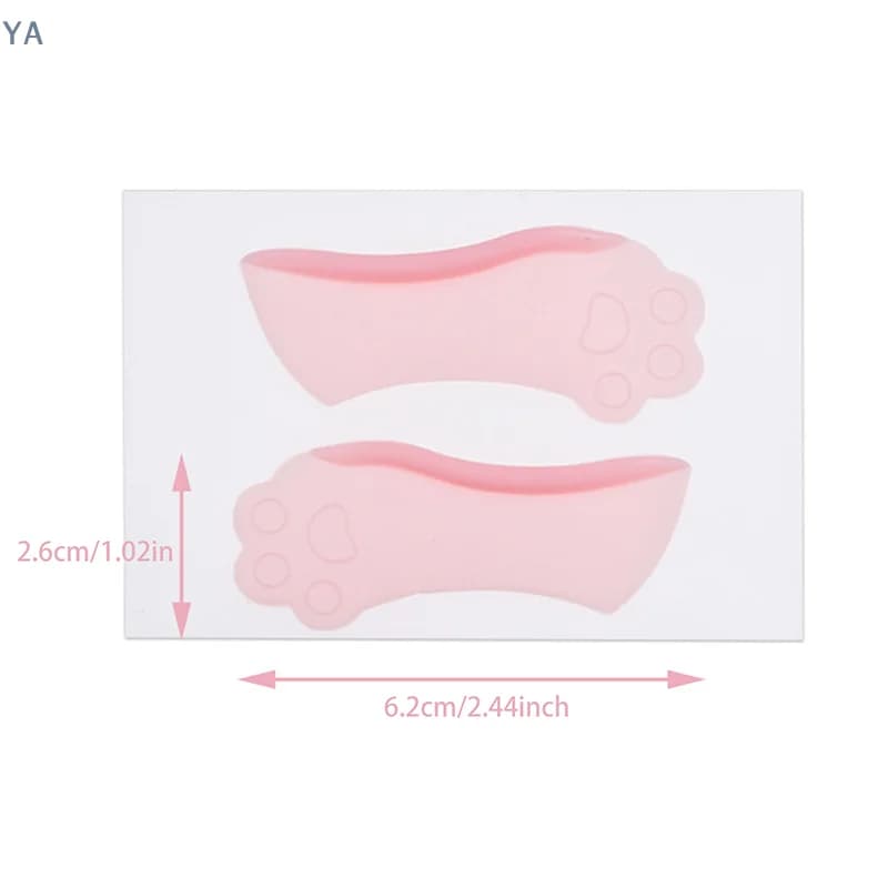 1 Paio of Bearings for Permanent Lower Eyelashes, Eyelash Lifting Bigos, 3D Eyelash Curving Tool in Silicone, Eyelash Applicator
