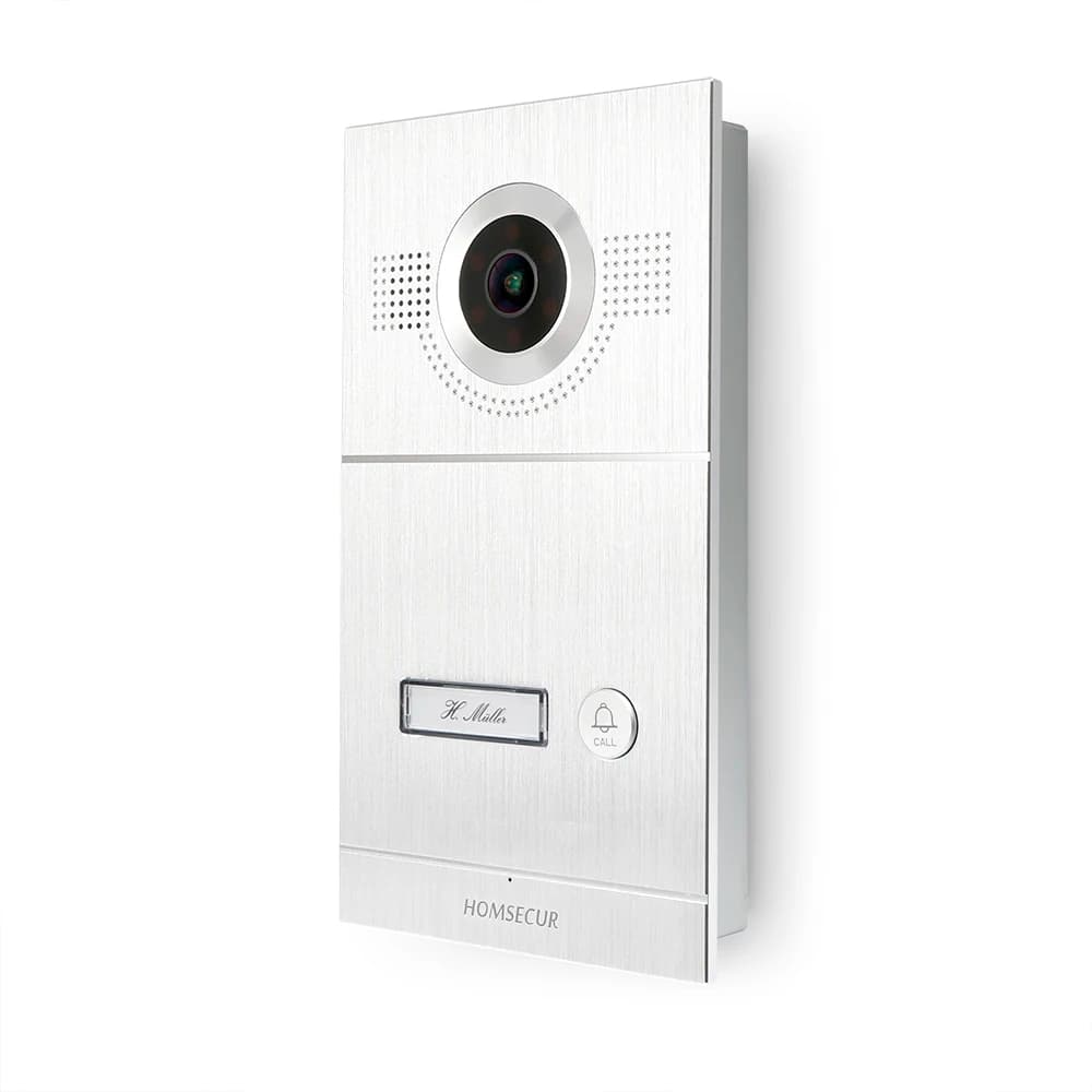 (Not Work Alone) BC121-1S Analogue Doorbell Camera IP65 110° Flush Mount for HOMSECUR Video Door Intercom Phone