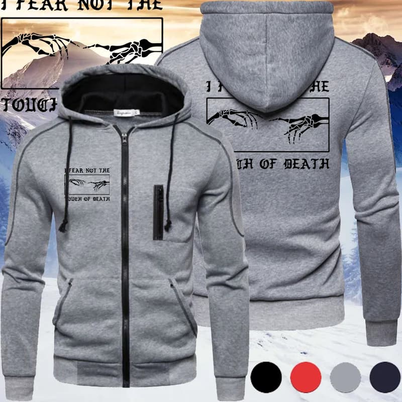 Felpa da uomo giacca a maniche lunghe con cappuccio giacca con chiusura a cerniera sport Outdoor Casual giacca con cappuccio quotidiana top