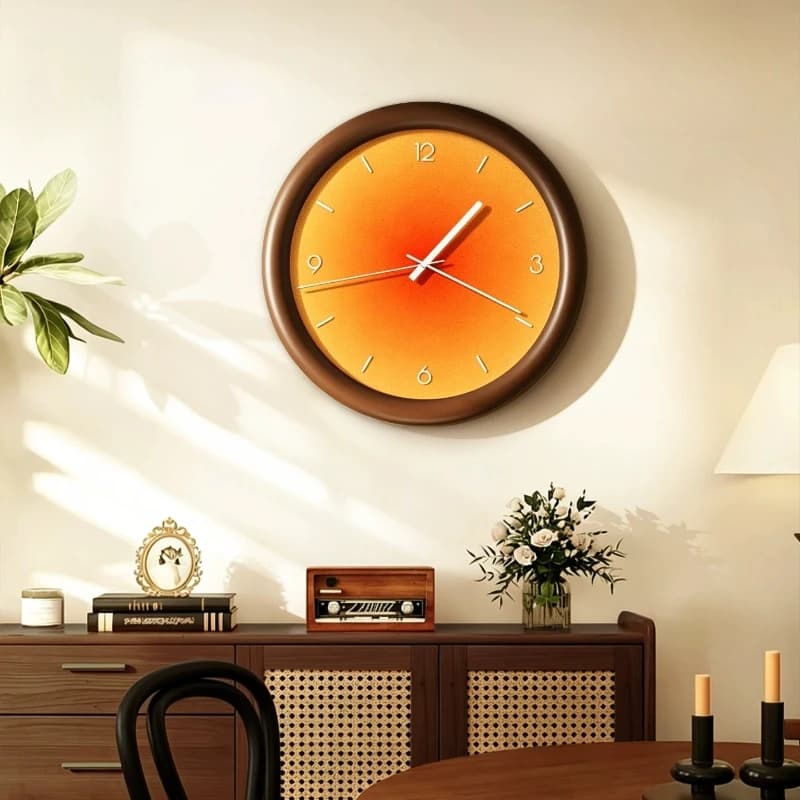 Minimalist Aesthetic Wall Watch Fashion Round Nordic Luxury Wall Watch Design Creative Orologio Da Parete Ornaments Home Decor