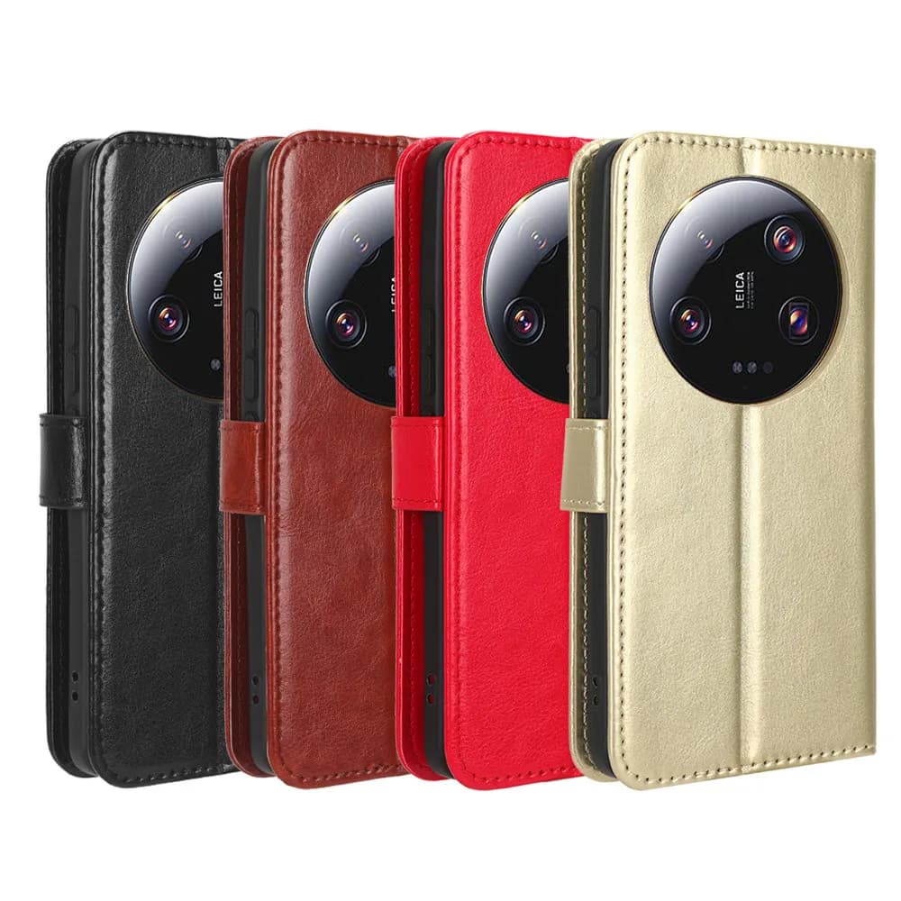 Per Xiaomi Mi 13 Ultra Custodia di lusso Flip Portafoglio in pelle PU Cordino Custodia per Xiaomi Mi 13Ultra Mi13 Borsa protettiva per telefono