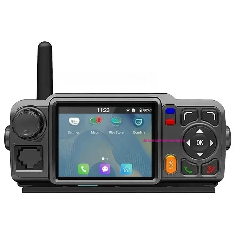 Licenza radio bidirezionale gratuita 4G Walkie TID TD-M6 Plus POC Base Car Walkie Talkie Portata 100 km Zello PTT Radio