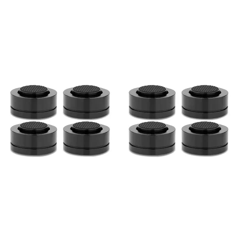 【STABLE QUALITY】8PCS HIFI Audio Speaker Stand Feet Fever Amplifier CD Player Tripod Speaker Shock-Absorbing Foot Pad Bal