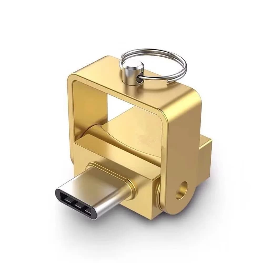 Lettore di Schede Esterno OTG Mini Type C Compatibile con Samsung, MacBook, Huawei, Xiaomi, USB C per Schede di Memoria TF