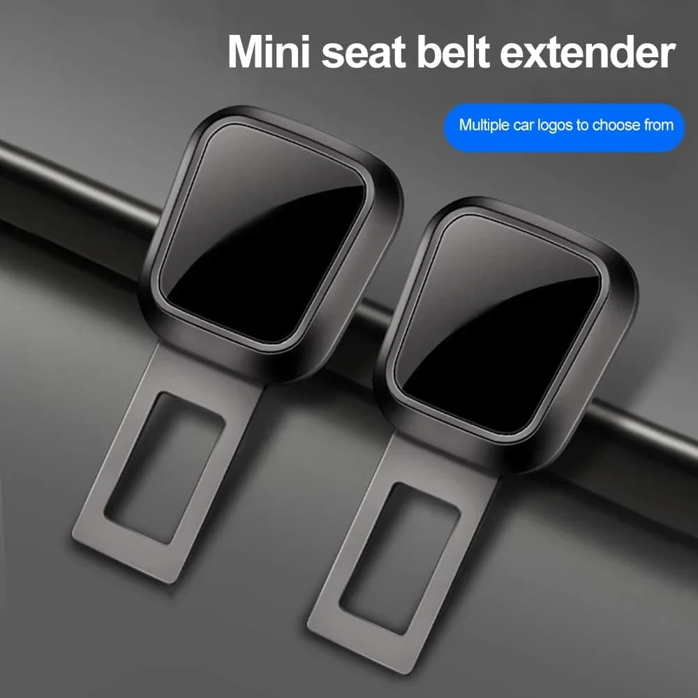 1/2PCS Auto Cintura di Sicurezza Clip Extender Cintura di Sicurezza Blocco Fibbia Spina Inserto Spesso Presa Extender Fibbia di Sicurezza Per Tesla Porsche