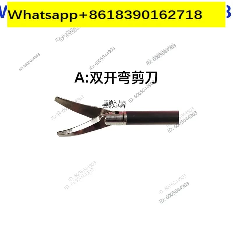 Laparoscopic instrument double action/single open double open curved scissors/straight scissors/hook scissors
