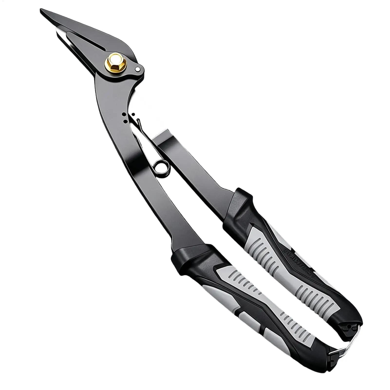 Metal Shears Rust-Resistant Long-Lasting Ergonomic Grip Scissors Sheet Metal Shears For Aluminum Gutter PVC Stainless Steel DIY