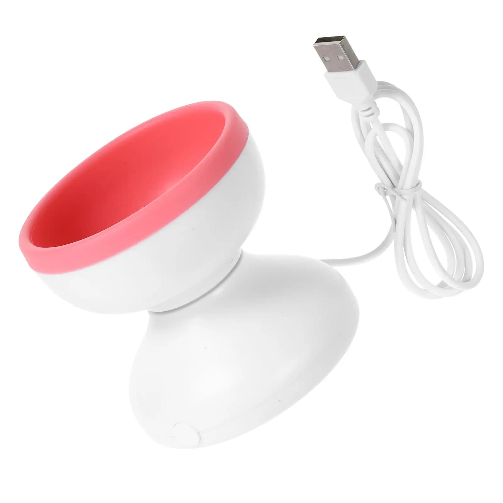 Pulitore Elettrico per Pennelli da Trucco in Silicone ABS, Strumento Portatile per la Pulizia dei Pennelli, Ciotola ad Asciugatura Rapida, Accessori per il Trucco