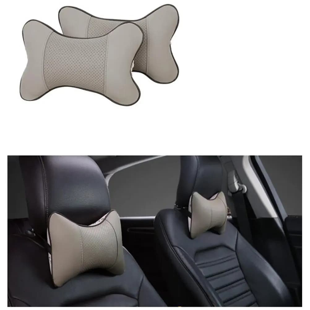 Cuscino per il Collo da Auto con Supporto Ergonomico e Rete Traspirante per Prevenire Affaticamento e Problemi Cervicali, Poggiatesta