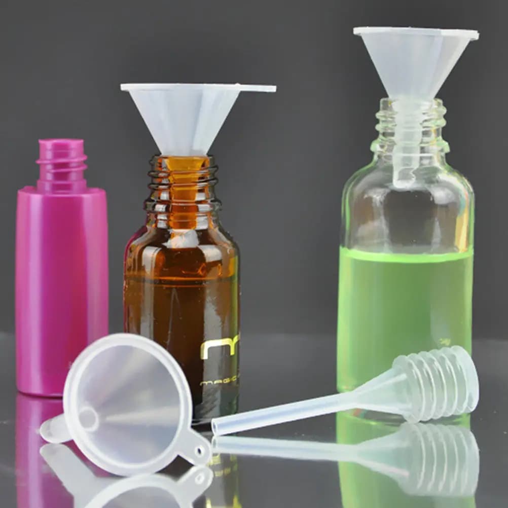 2 Sets Bottle Container Clear Small Bottles Empty Mascara Plastic Eye Cream Cosmetics Travel