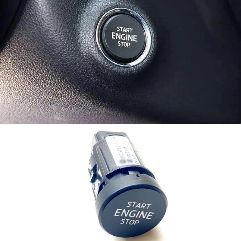 For Skoda Octavia Superb Yeti Karoq Kodiaq 2015 2016 2017 2018 2019 start switch ignition motor auto stop button start