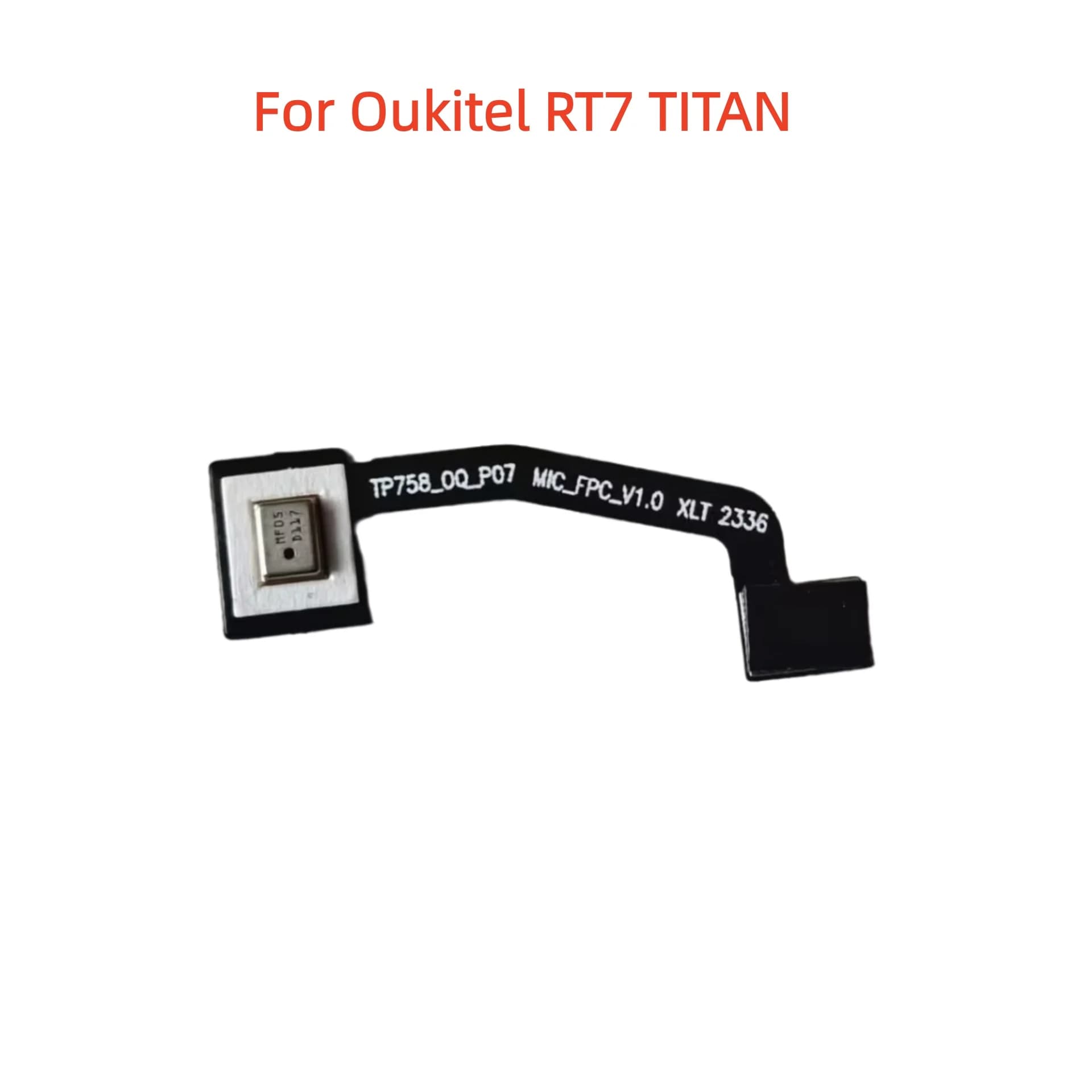 For Oukitel RT7 TITAN 5G 4G Tablet Microphone FPC Side Parts MIC Flex Cable Repair Parts