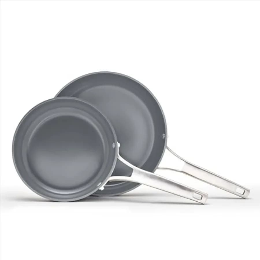 ® Set di padelle antiaderenti in ceramica Premier da 8 e 10 pollici