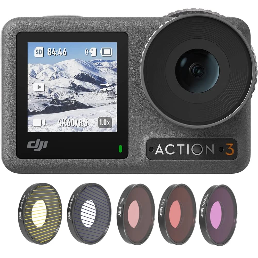 Filtro obiettivo per DJI Action 3 ND NDPL 8/16/32/64 CPL MCUV NIGHT STAR Kit filtri per DJI Osmo Action 4/3 Accessori fotocamera