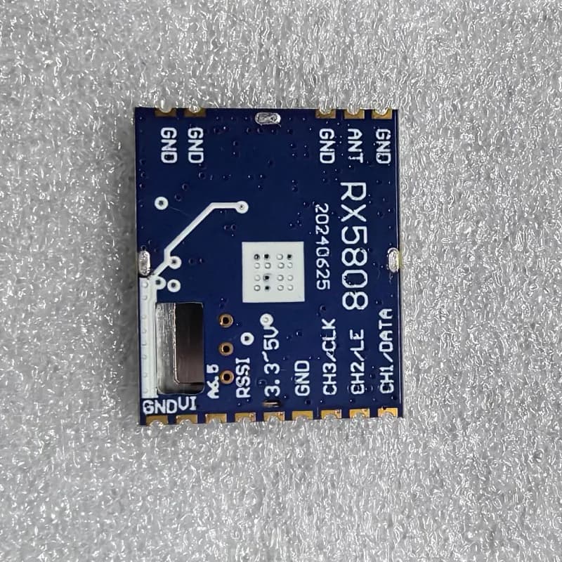 RX5808 transmission and reception module, compatible with multiple bands 4.9G/5.8G/6G, FPV racing drone accessory
