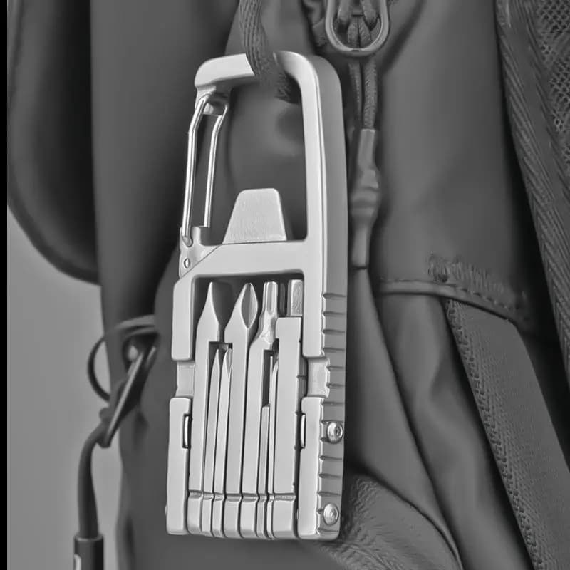 Universal SIM Card Ejector Tool Multi-function Keychain Phone Stand Screwdriver Portable Camera Tripod Adapter