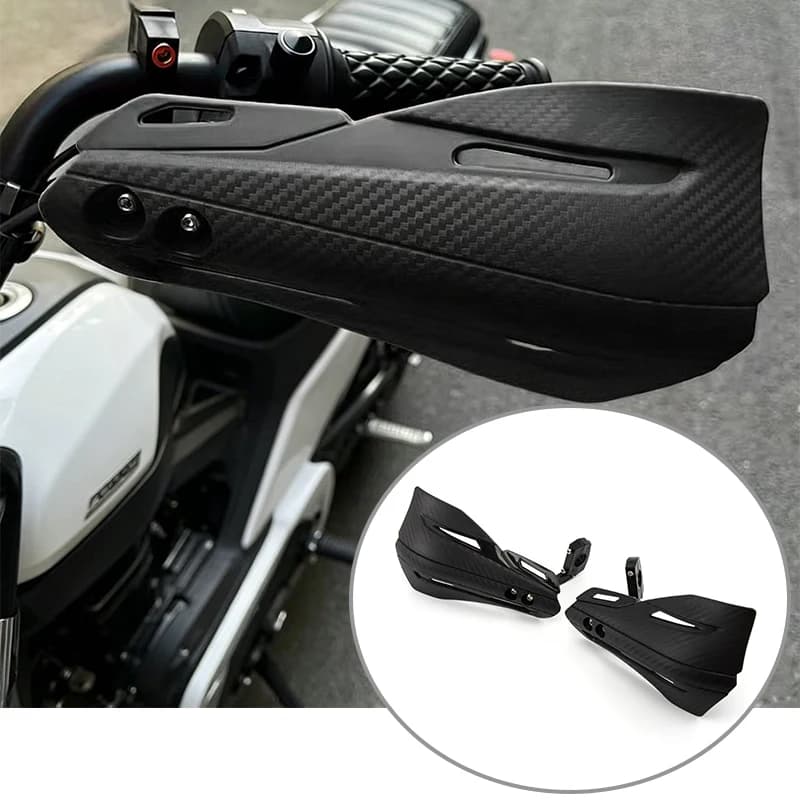 Paramani Universali da 7/8'' (22mm) per Moto, Protezione Manubrio per Kawasaki Yamaha Honda
