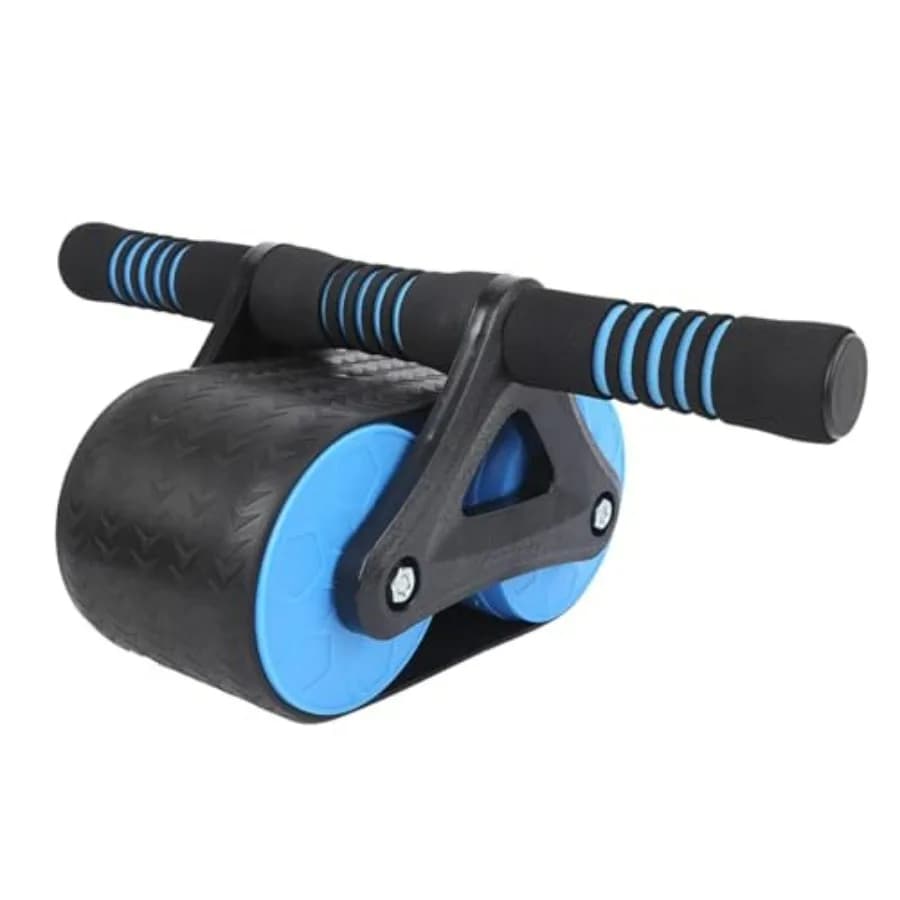 Springback Wheels Roller Abdominal Exciter Blue Mute Fitness Equipment for Home Gym Central Strength Training Ab Roller Wheel Wit