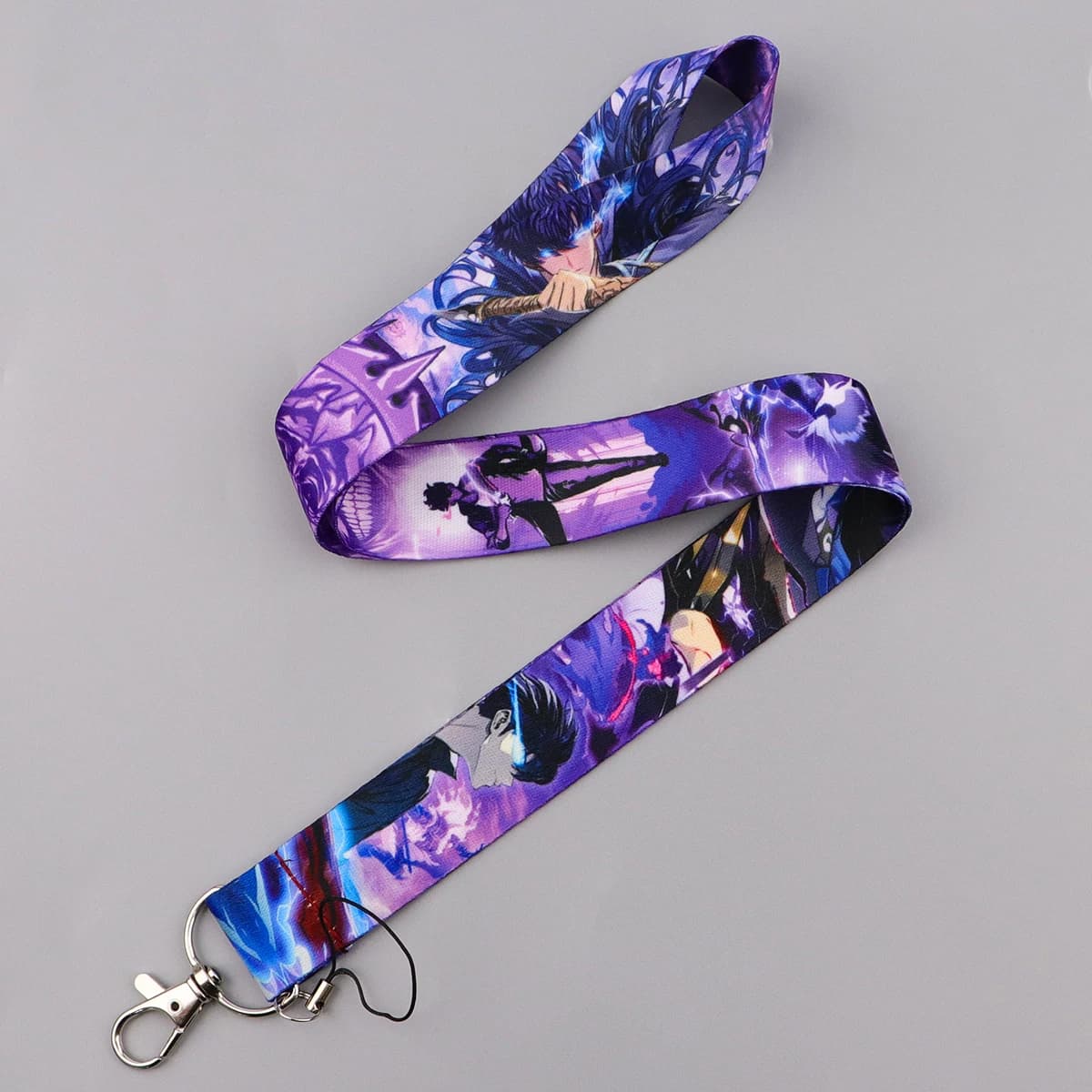 Anime Characters Lanyard For Key chain ID Card Cover Pass Mobile Phone Badge Holder Key Ring Neck Straps Phone Accessories