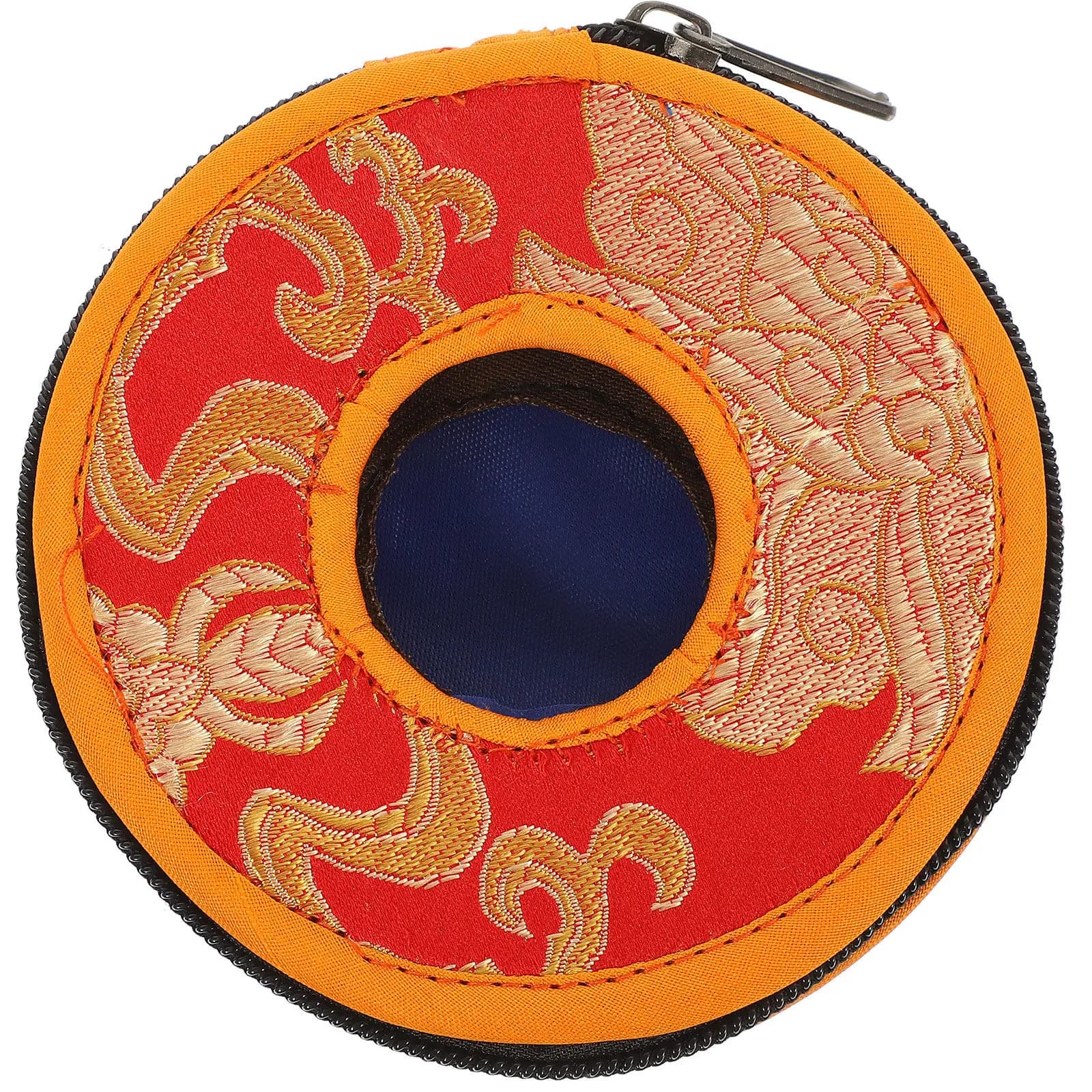 Nepal Hand Touch Meditation Bell Case Durable Protective Sleeve for Storage and Travel Tibetan Bell Bag Storage Bag