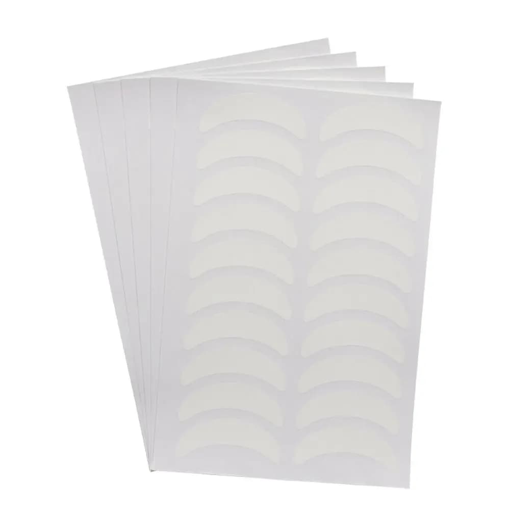 100 Pz/set Salon Eyelashes Extension Patch Natural Eyelashes White Under Eyes Gel Pad Separation Sticker Makeup Tools