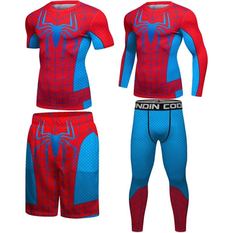 Set da boxe MMA Compression Jerseys Pants Bjj Rashguard t-shirt KickBoxing t-shirt attillate pantaloni MMA Shorts Muay Thai abbigliamento