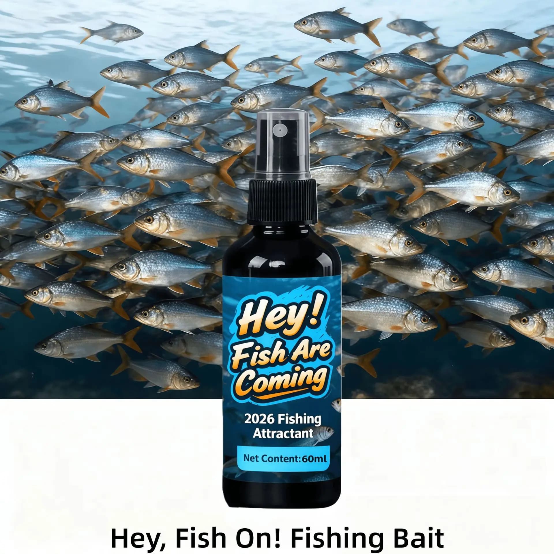Spray liquido attrattivo per pesci: esca istantanea per la raccolta dei pesci, doppia presa per la pesca in mare e in acqua dolce/salata competitiva
